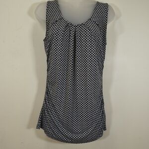 New York & Company Stretch Polka Dot Women's Sleeveless Top , Size M